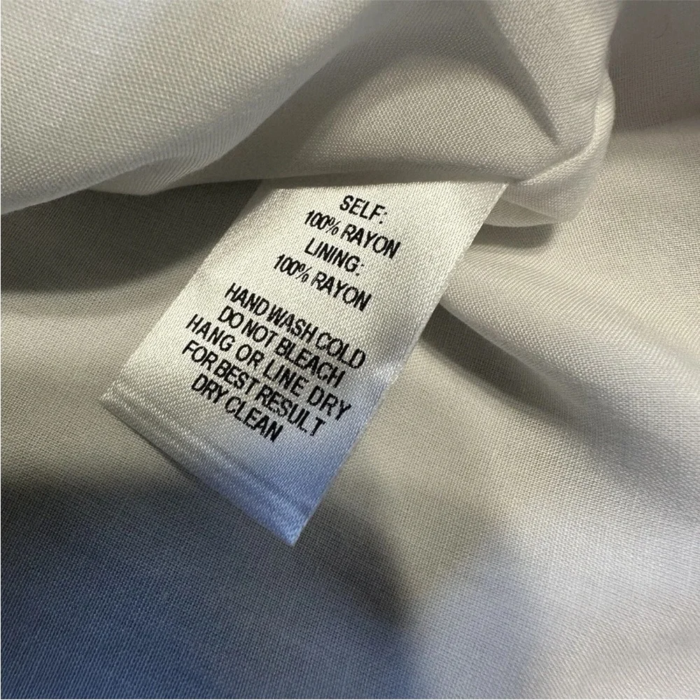 Lulus Small Embroidered Lace Up Shift Dress Vacation Beach Down In Kokomo - Picture 7 of 13